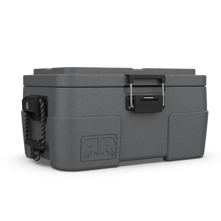 45qt.  Gunmetal Grey Rugged Road Cooler