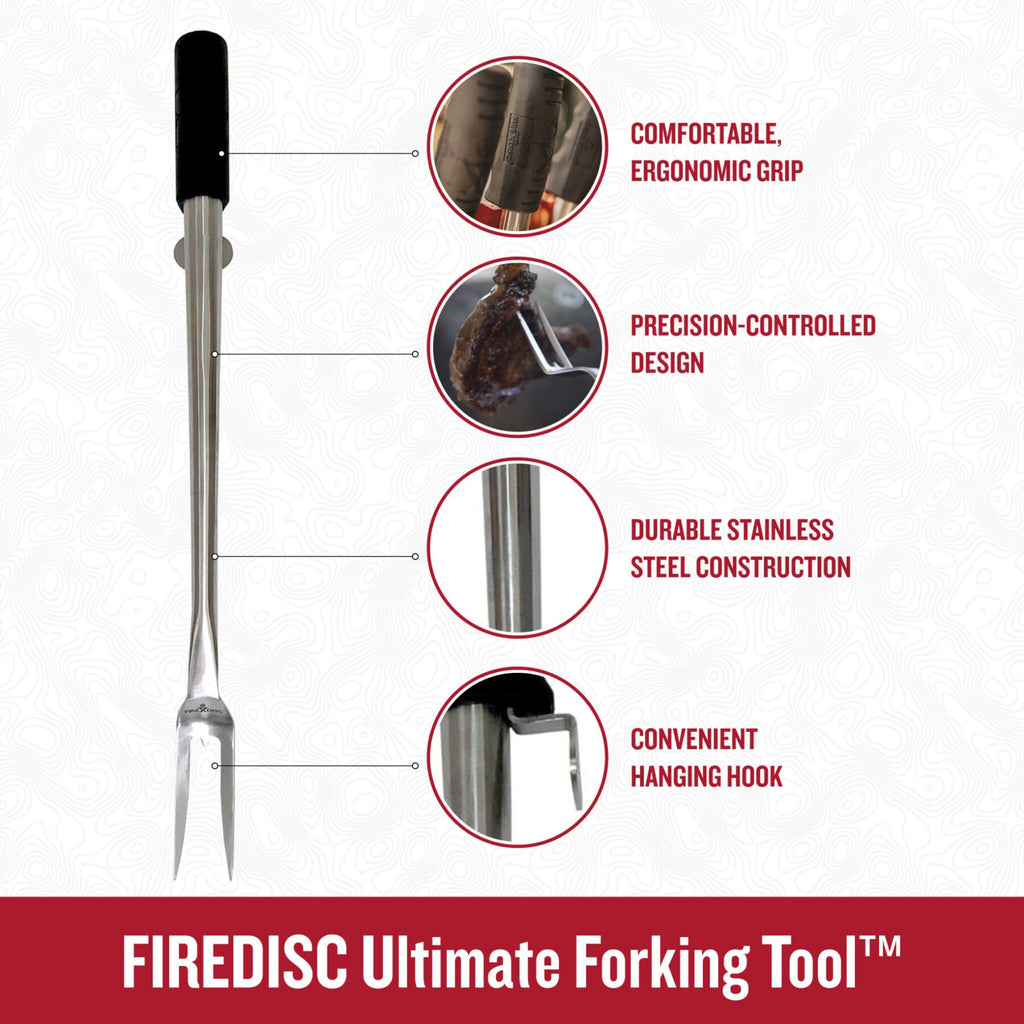 Ultimate Forking™ Tool: FireDisc Grilling Fork