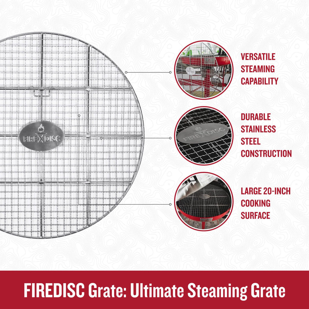 The FireDisc 380 Grate: Ultimate Steaming Grate