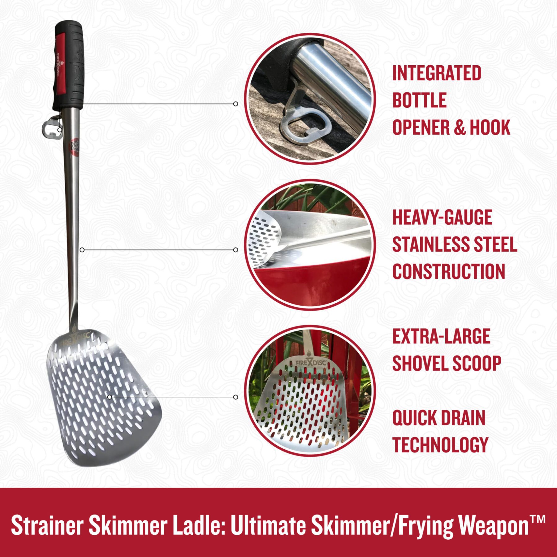 Strainer Skimmer Ladle: Ultimate Skimmer/Frying Weapon