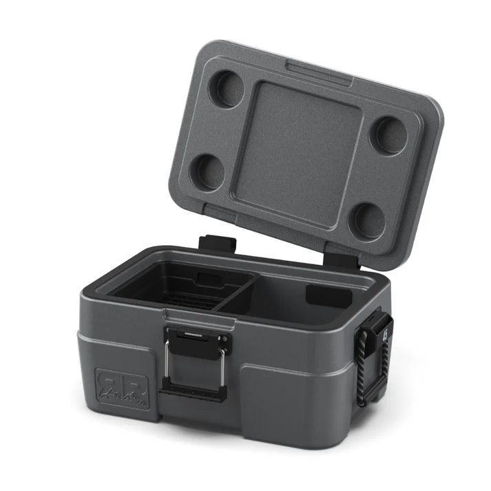 45qt.  Gunmetal Grey Rugged Road Cooler
