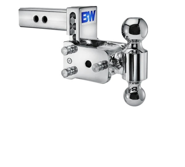 Tow & Stow Adjustable Ball Mount 2" Shank